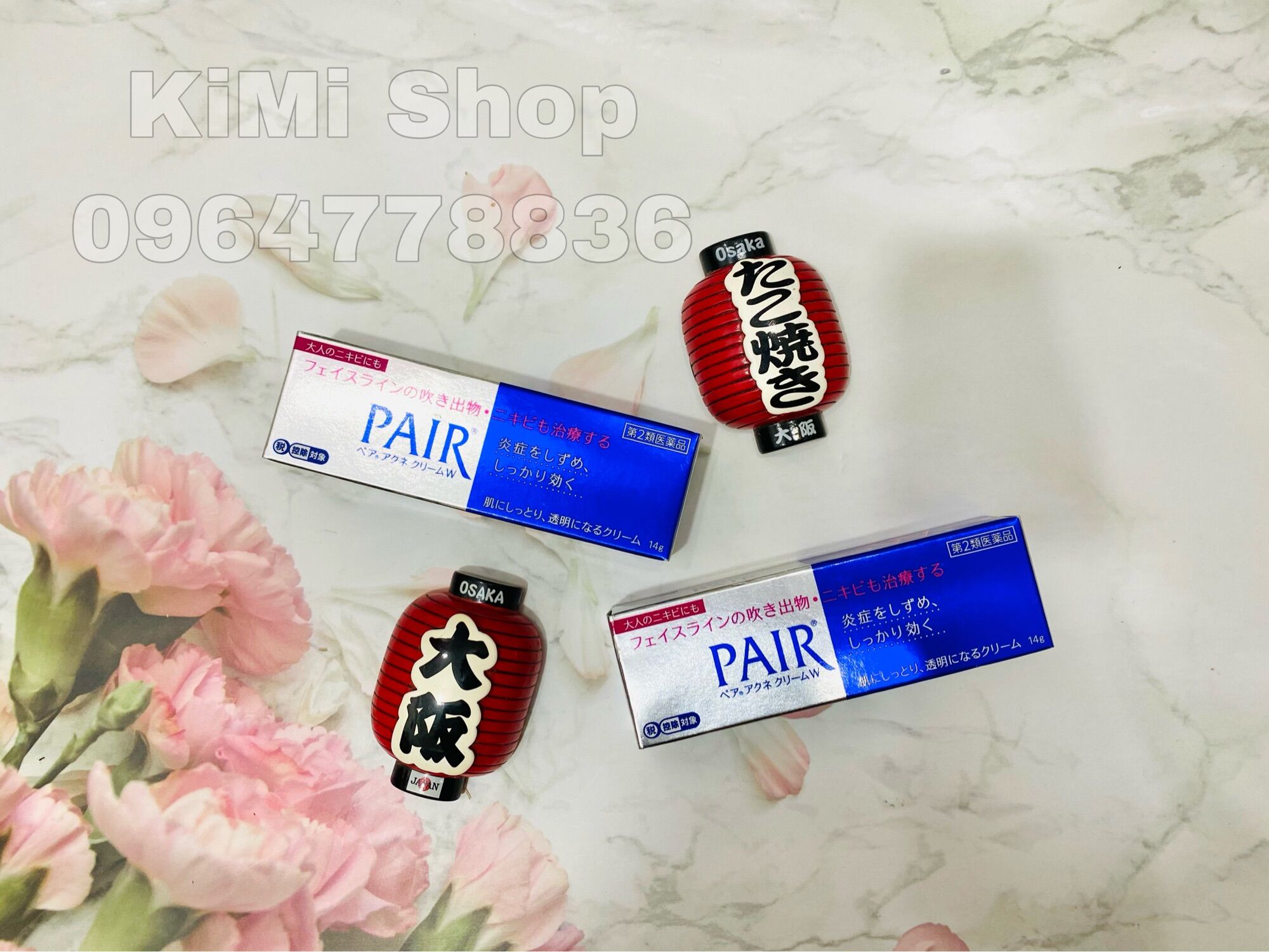 Kem mụn Pair Acne W Cream 24g