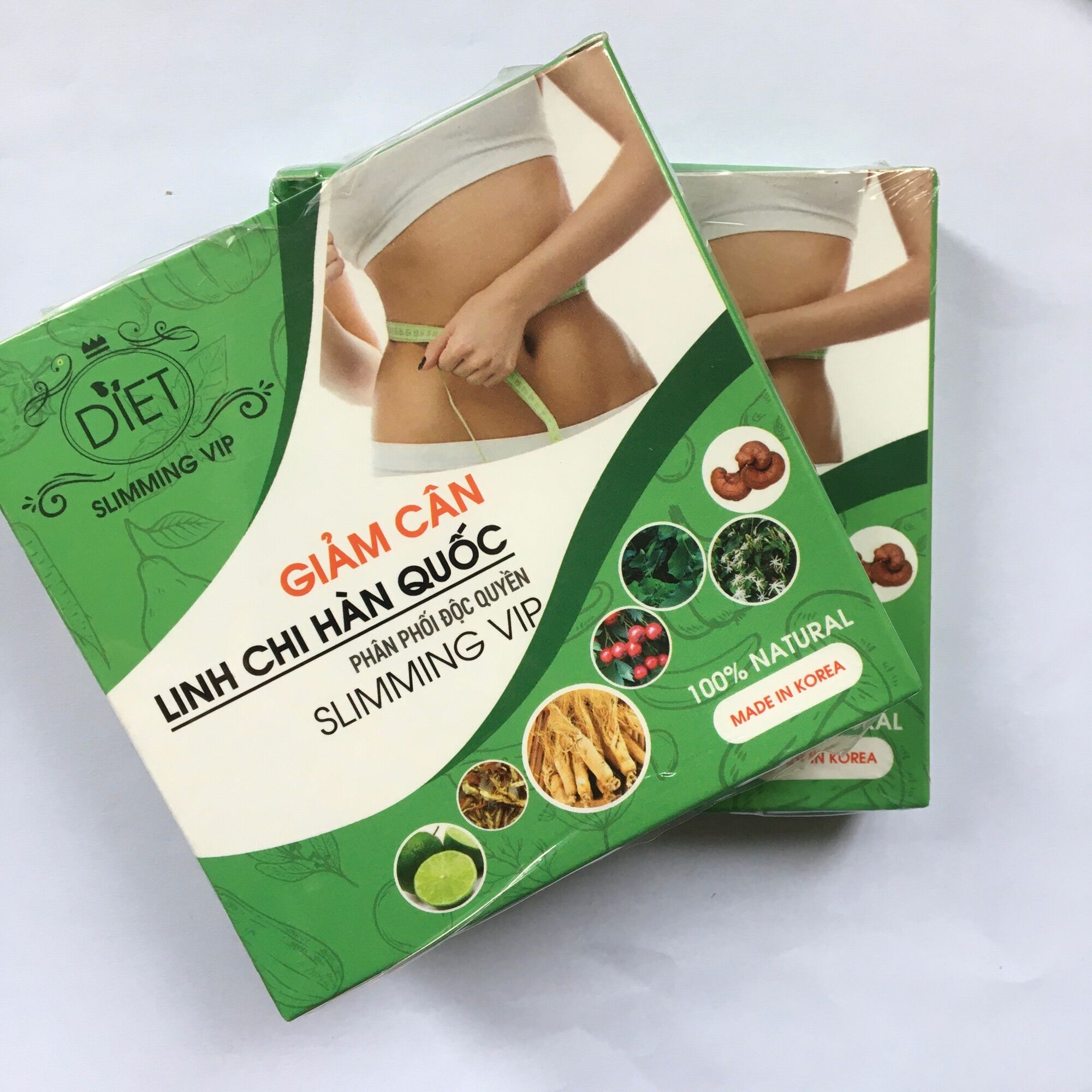 Giảm cân linh chi [ Bao Giảm 4-9 kg ]