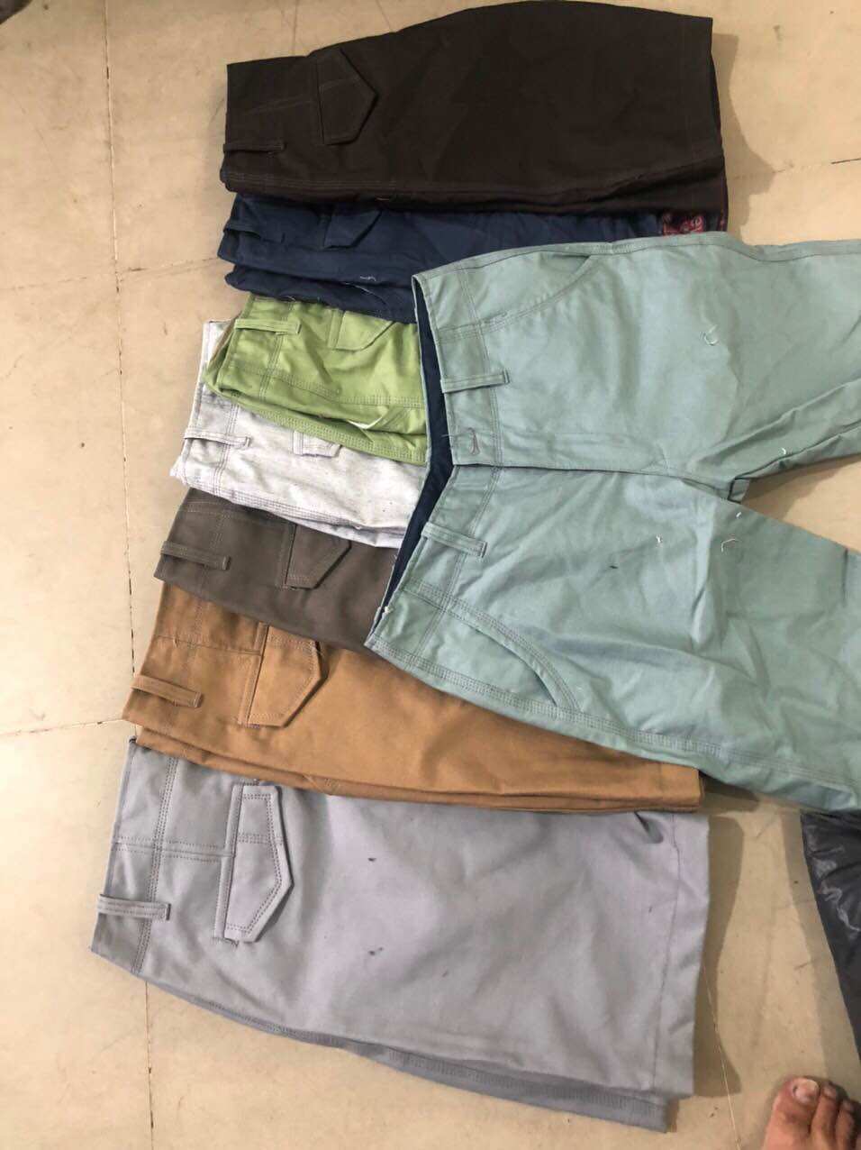 DK-Quần Shorts Nam Kaki