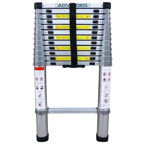 Thang nhôm thang nhôm rút đơn 3,8m gấp gọn chính hãng advindeq adt212f