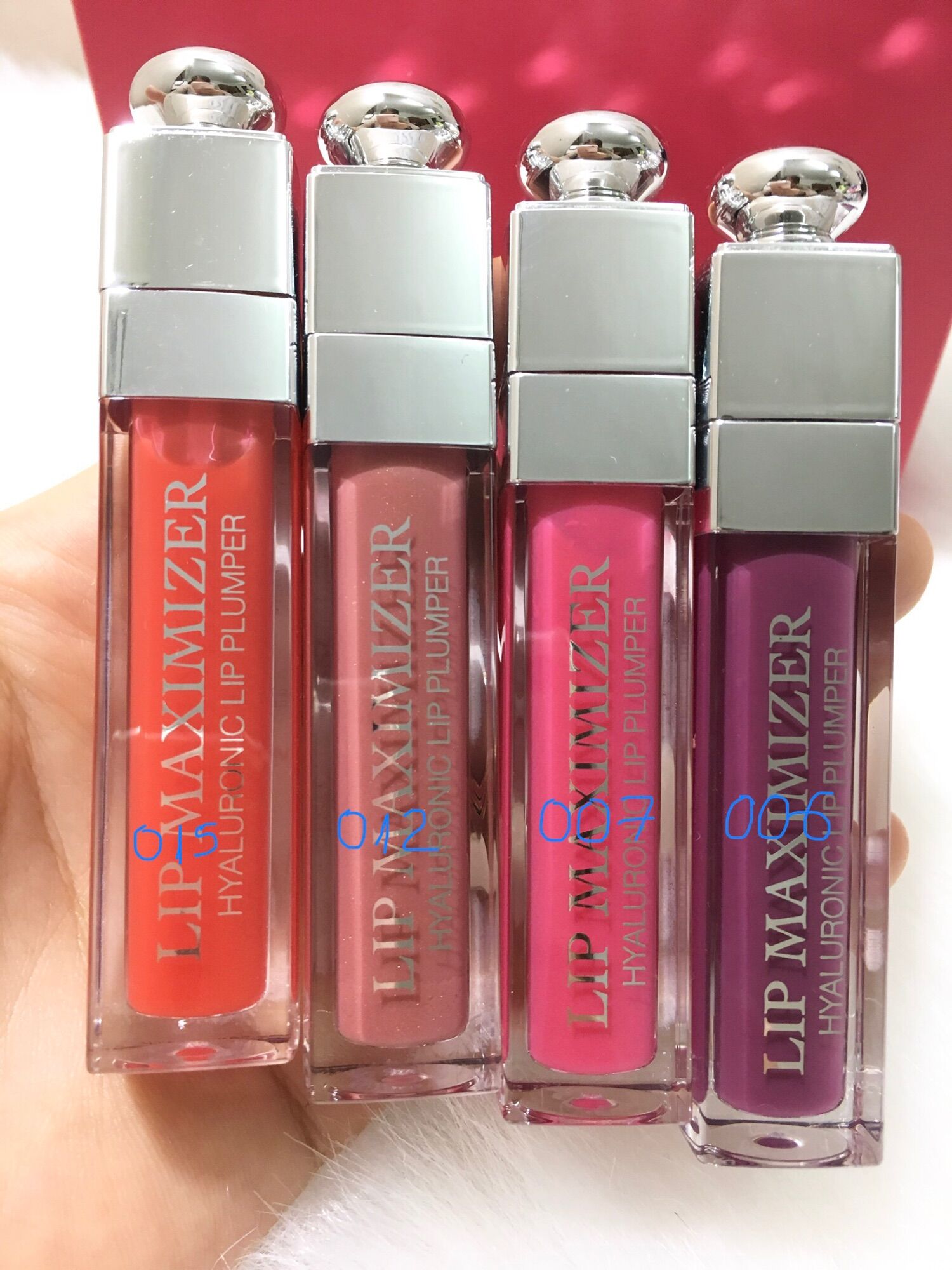 Tester son dưỡng Dior maximizer 006/007/012/015 fullsize unbox chính hãng đẹp mê