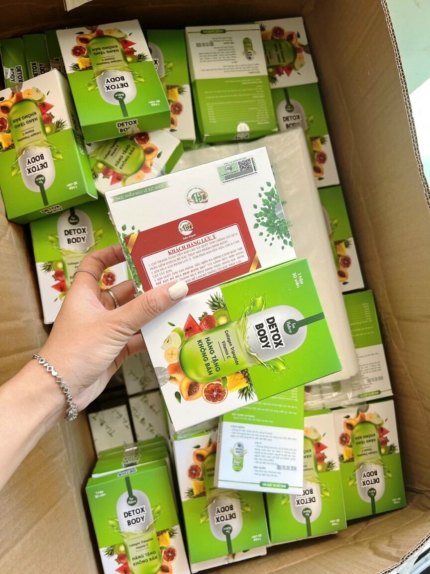 [HCM][ Auth ] Giảm cân TIẾN HẠNH VIP tặng detox