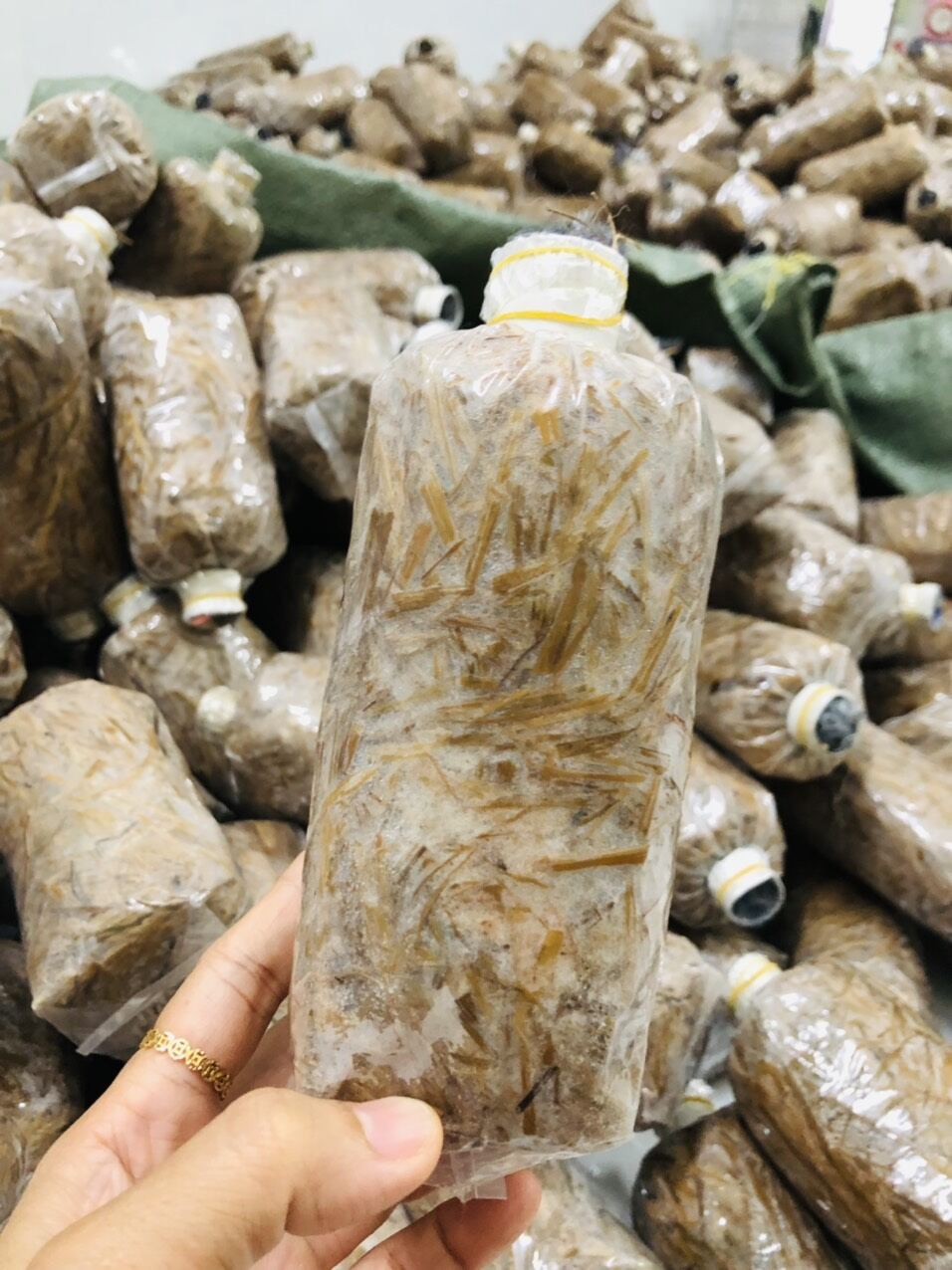 combo 20 bì meo giống nấm rơm
