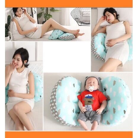 Gối bầu, ôm hình cánh tiên loại đẹp mềm giảm đâu lưng cho các mẹ