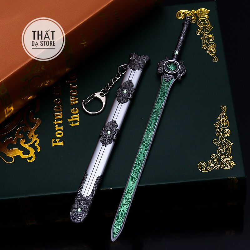 Mô hình Nhật Nguyệt Kiếm 22cm.