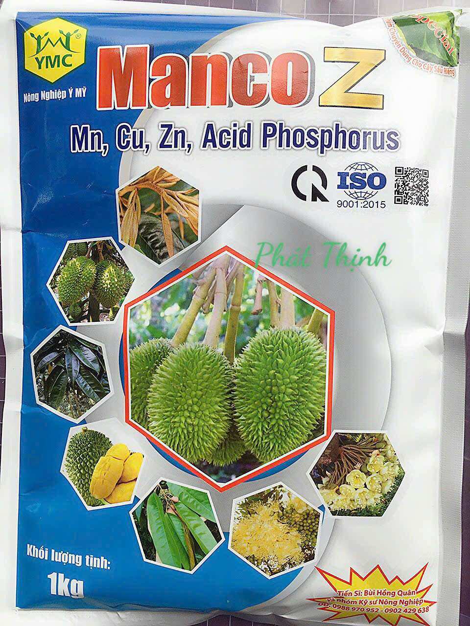 1 Kg Phân Bón MancoZ Áo Giáp Kẽm Tăng Sức Đề Kháng Phòng Ngừa Bệnh Trên Bông, Trái, Lá, Bộ Rễ Xanh Cây Dày Lá, Trái Đẹp