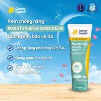 Kem chống nắng dưỡng ẩm Cancer Council Moisturising SPF 50+ 110ml