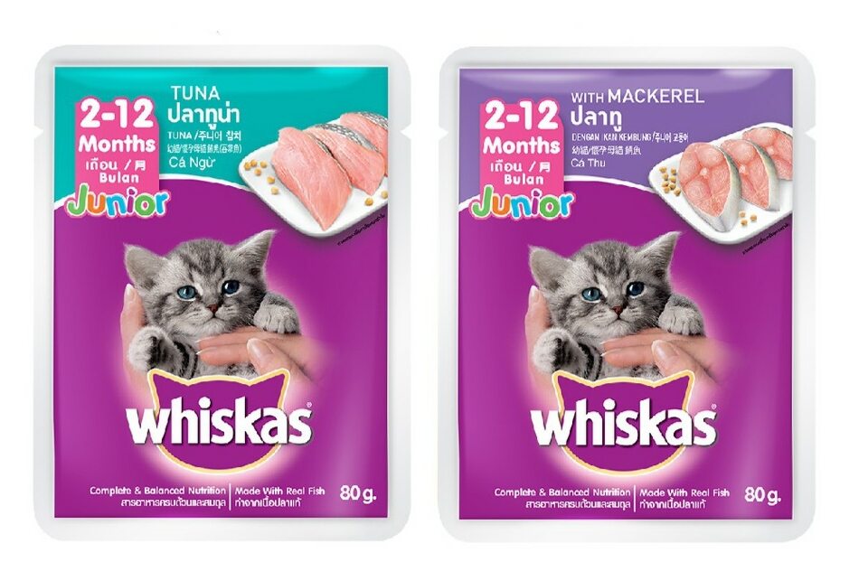 COMBO 24 GÓI PATE WHISKAS CHO MÈO - GÓI 80GR