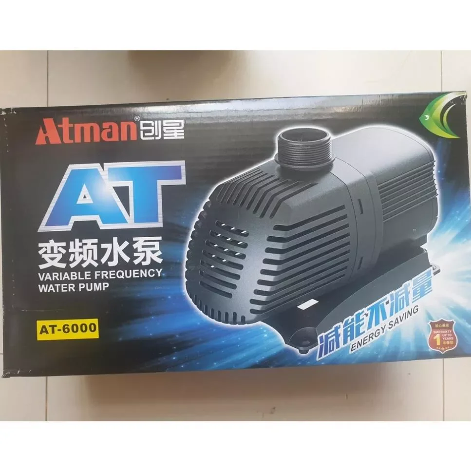 Máy Bơm Atman AT 6000 Bơm Thác Nước Tiểu Cảnh Bơm Lọc Hồ Cá Koi