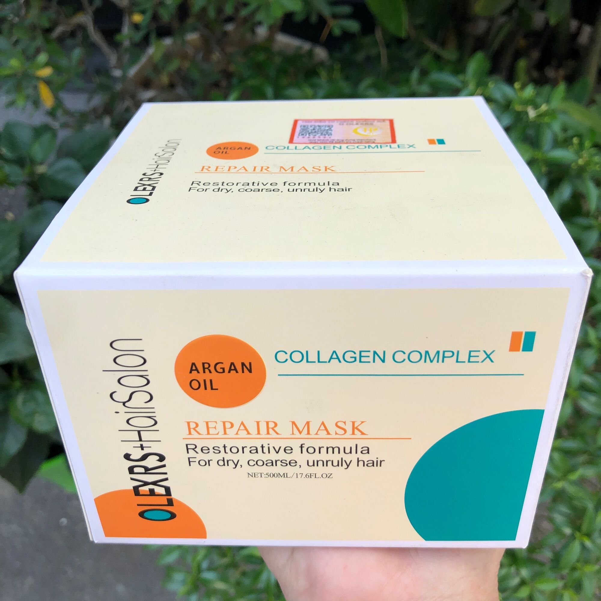 Kem ủ tóc cao cấp OLEXRS Collagen Complex Repair Mask 500ml