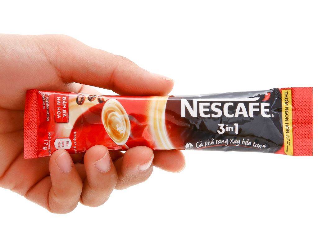 2 gói nescafe/the coffee house