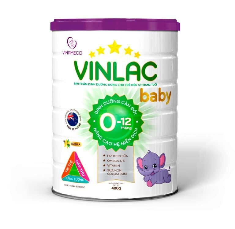 Sữa Vinlac số 0+, 1+ 400g