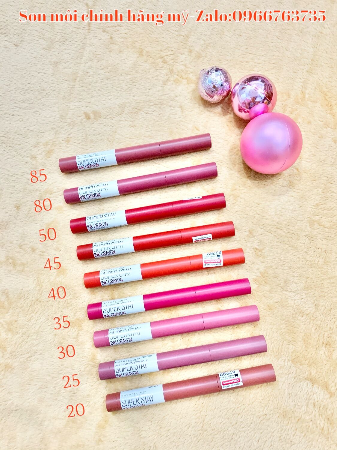 MAYBELLINE SUPERSTAY INK CRAYON LIPSTICK