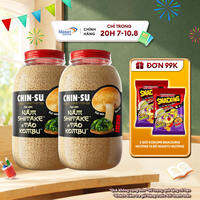 (Chọn loại) Hạt nêm CHIN-SU Nấm Shiitake & Tảo Kombu hũ x 450gr