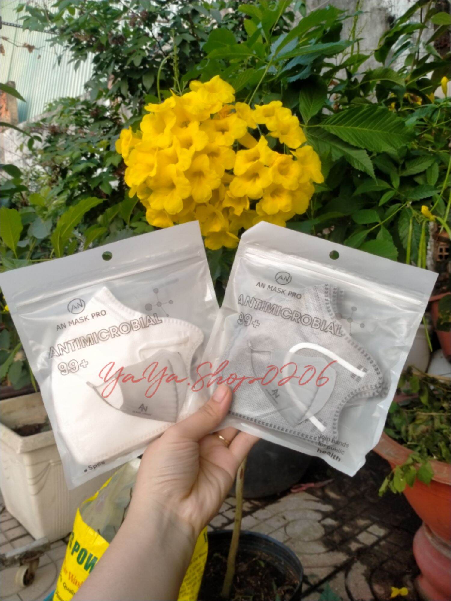 Thùng 200 cái khẩu trang 6D/N99+ An Mask 05 lớp đẹp xịn xò