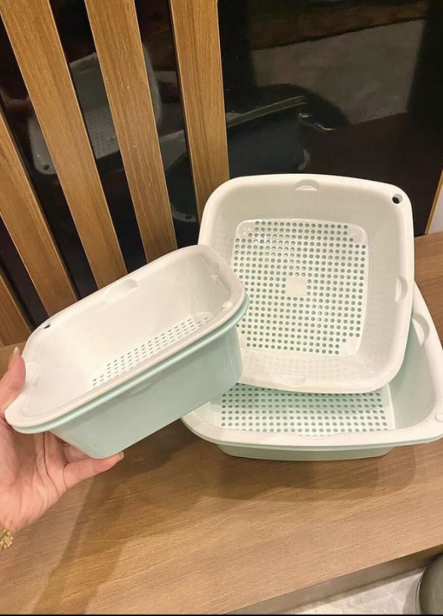 (💥HÀNG CAO CẤP💥) Bộ rổ 6 món kèm chậu nhựa cao cấp đựng đồ ECCO