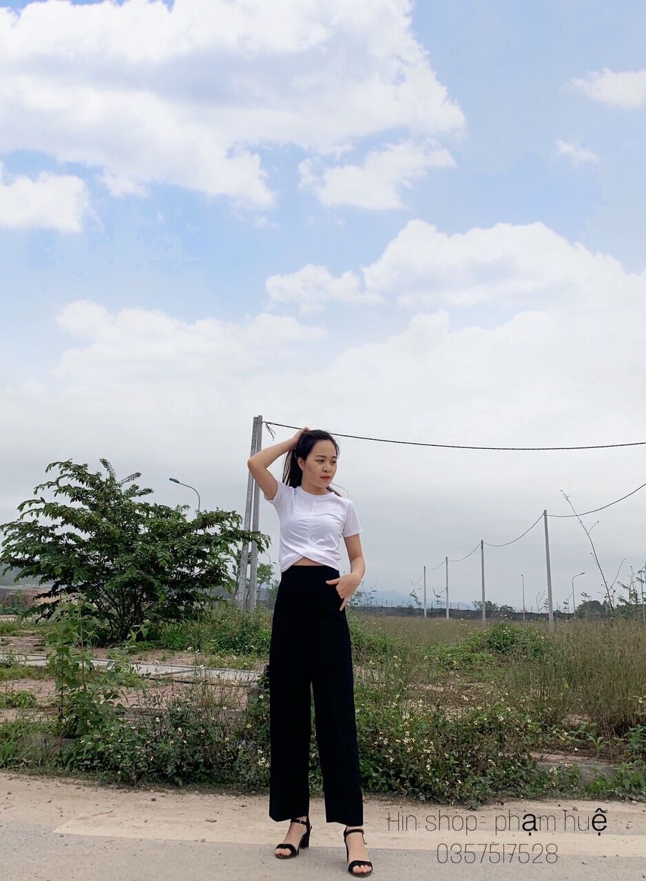 Quần ống rộng công sở
