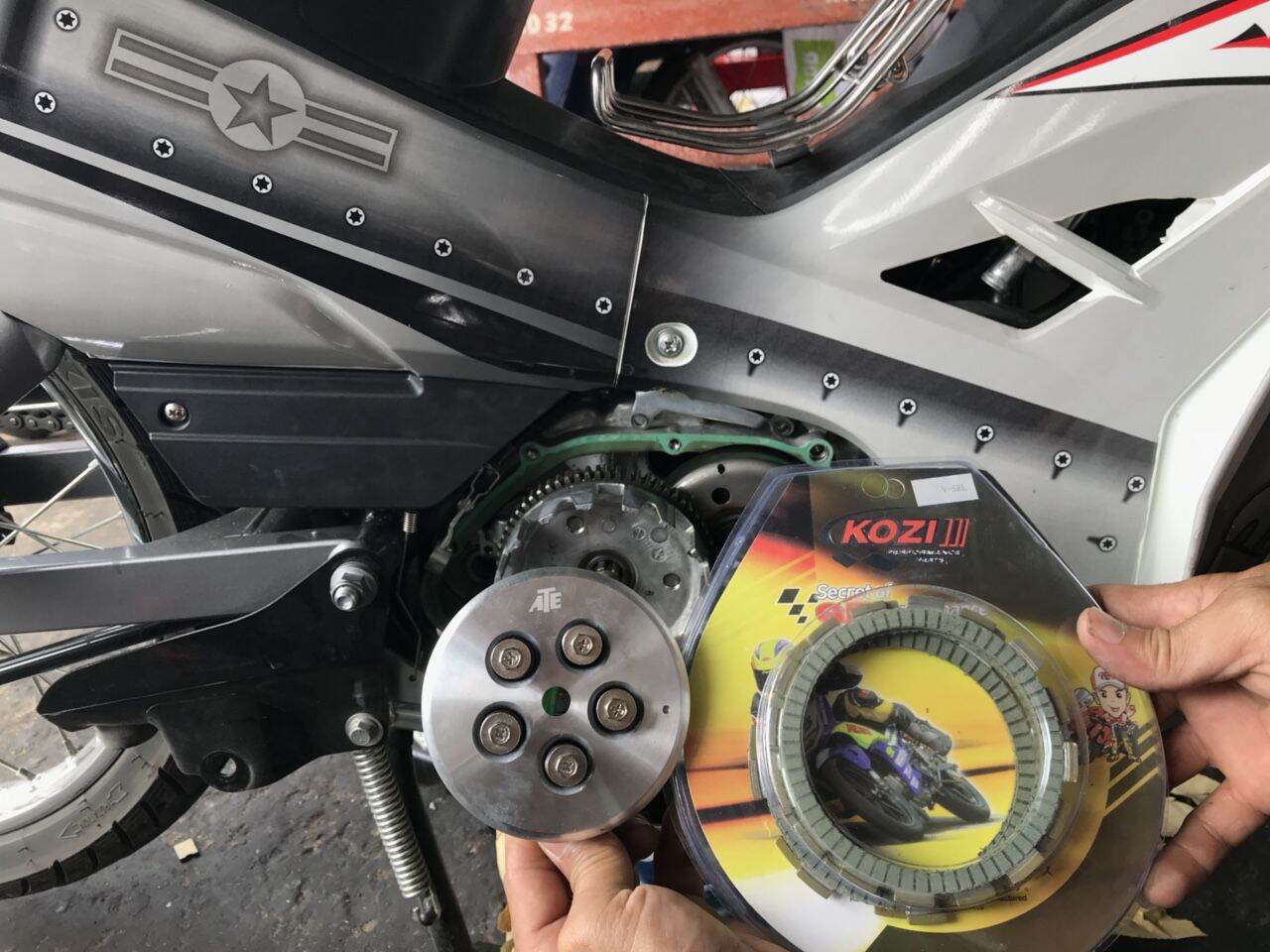 Combo nồi 5 lò xo kèm bố độ sirius rc