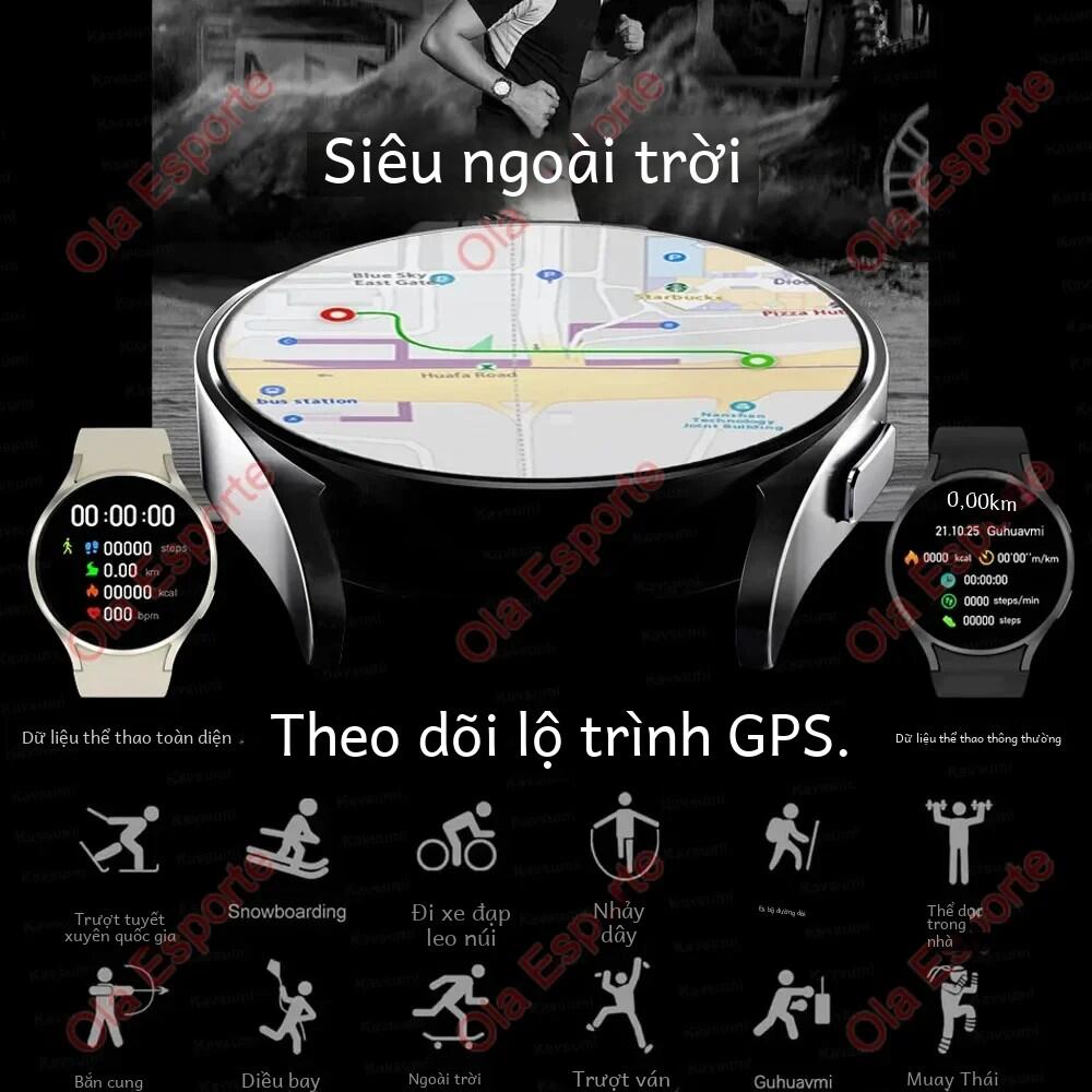 Đồng Hồ Thông Minh Samsung Galaxy Watch 7 Màn Hình AMOLED NFC La Bàn GPS Theo Dõi Sức Khỏe Thể Thao Cho Nam Và Nữ Hỗ Trợ Cuộc Gọi Bluetooth. 