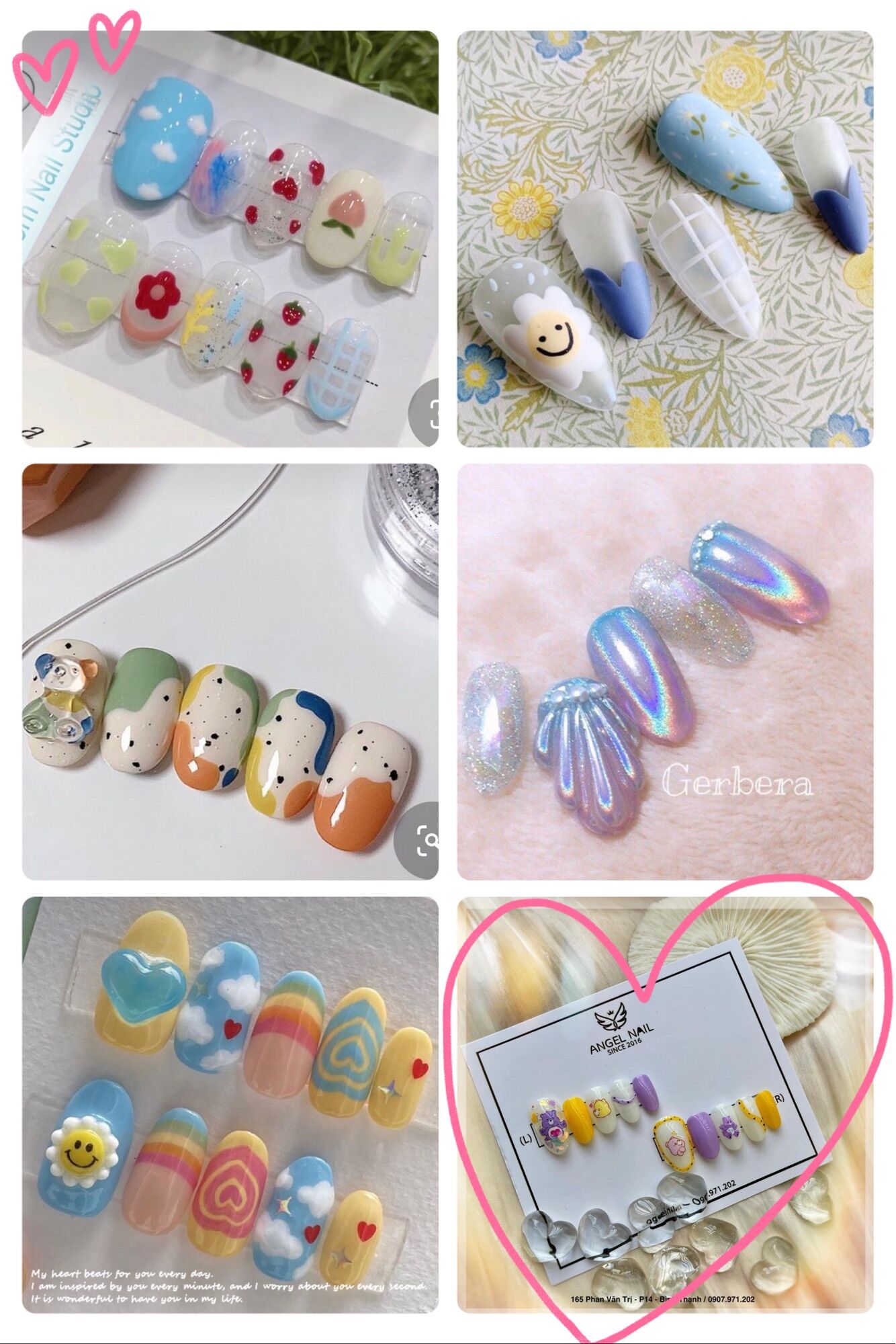 Nail box móng up tiện lợi kèm keo và dũa