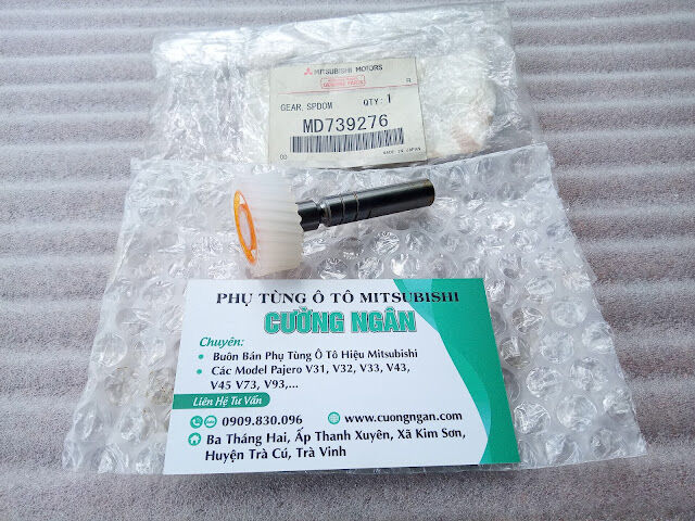 Bánh răng đo tốc độ bị động (Gear speedometer driven) Pajero V33 V43
MD739276 (26)
