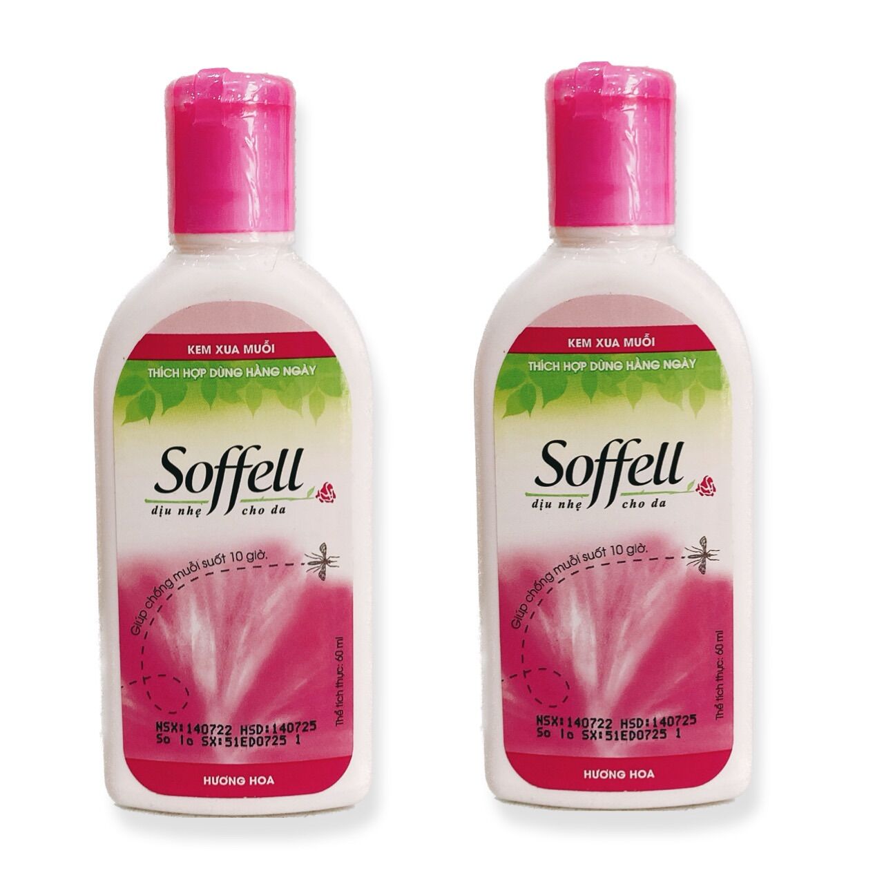 Combo of 2 bottles fragrance Saffell mosquito cream has retail option to pay.