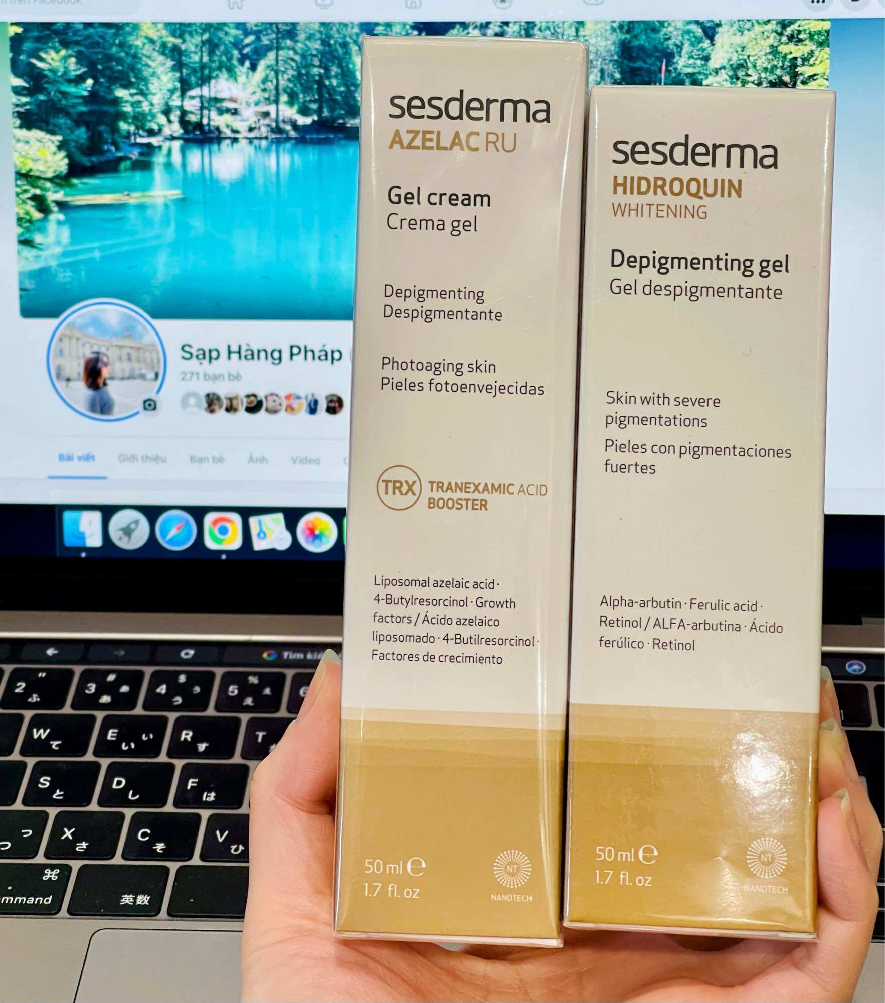 [TÂY BAN NHA] Kem Sesderma Azelac RU SPF 50+