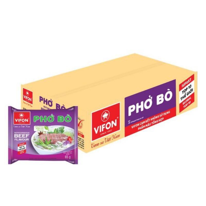 Thùng phở bò Vifon 30gói x75g