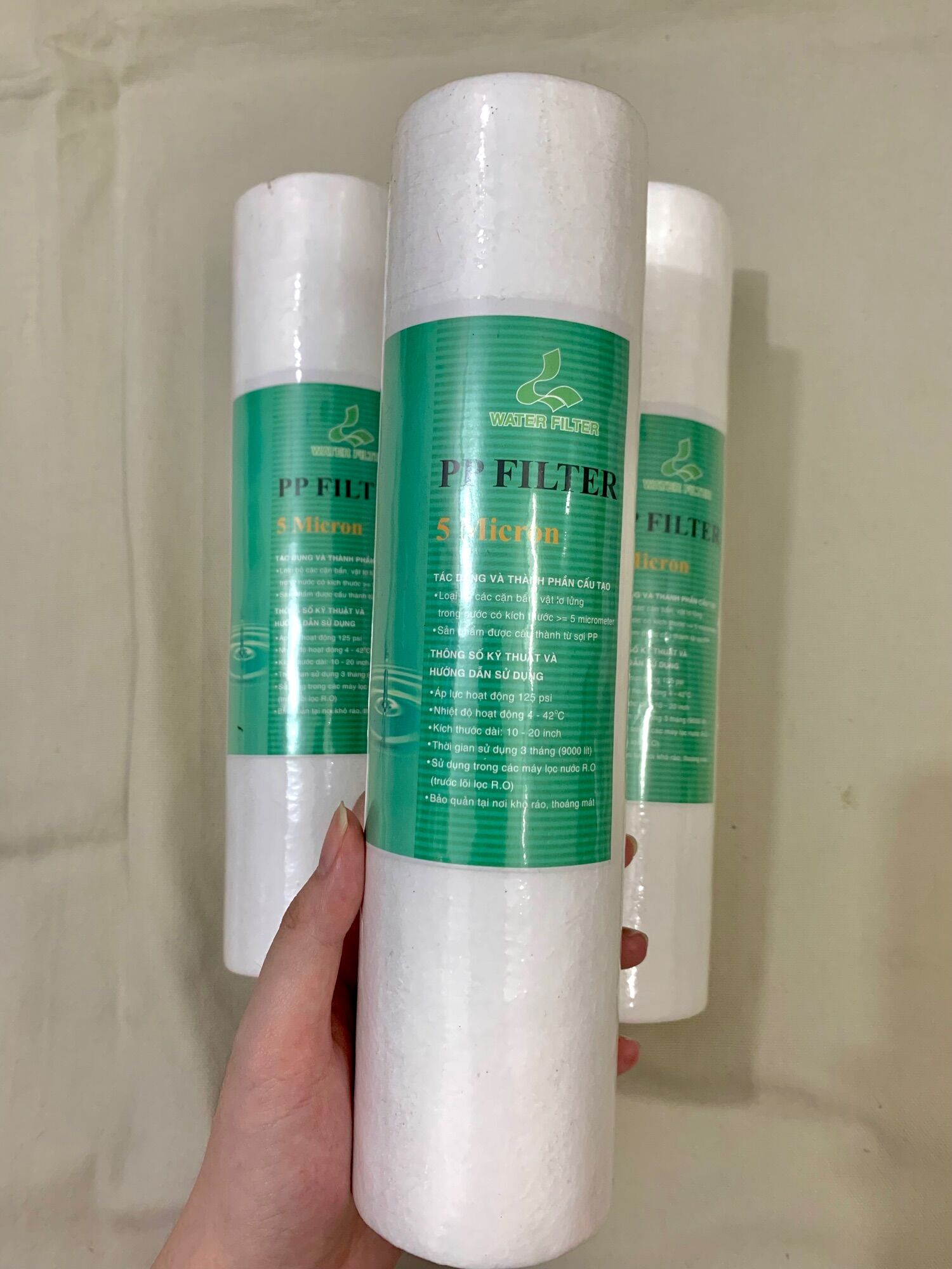 Lõi lọc thô PP Filter 5 micron