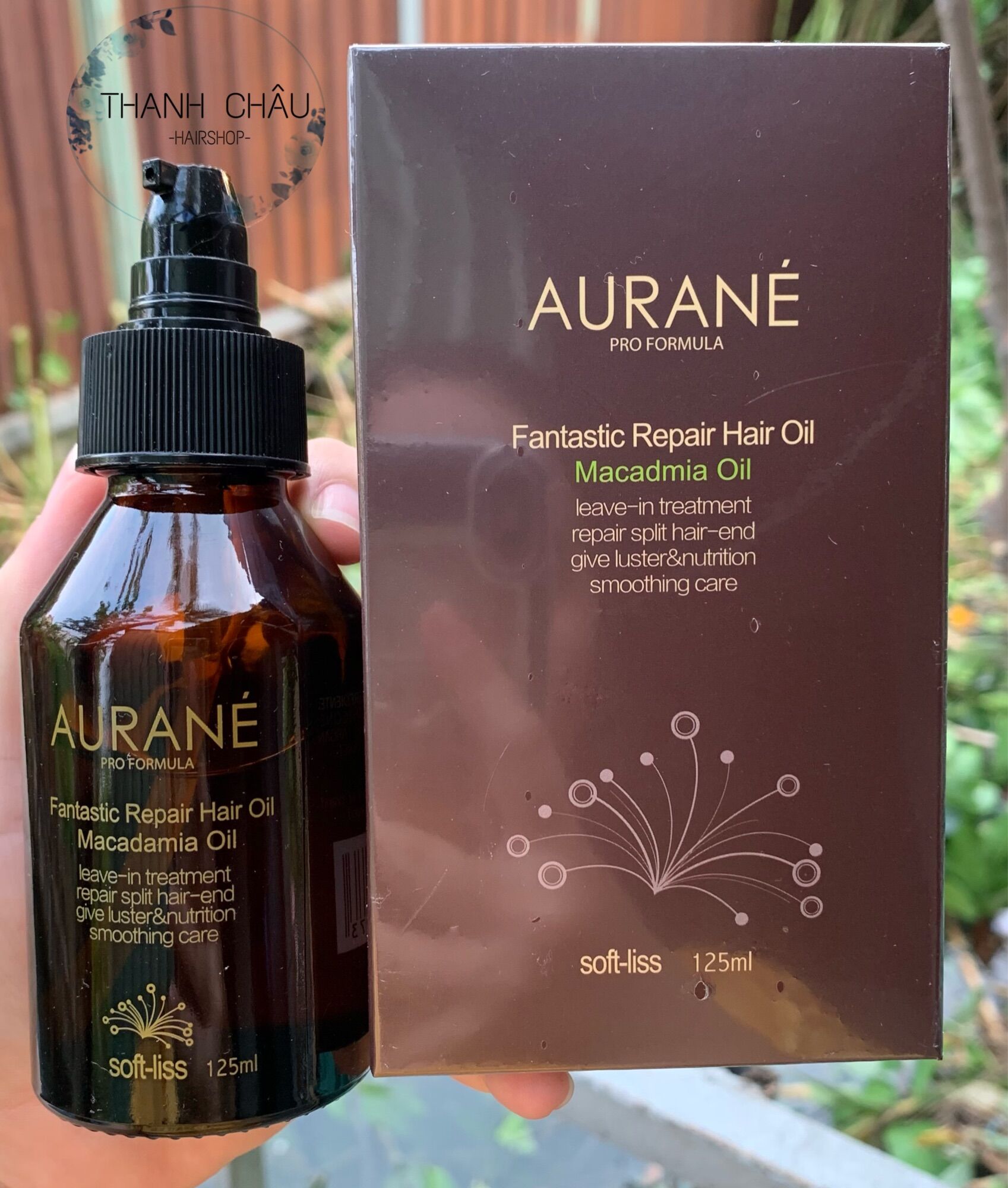 Tinh dầu dưỡng tóc Aurane 125ml