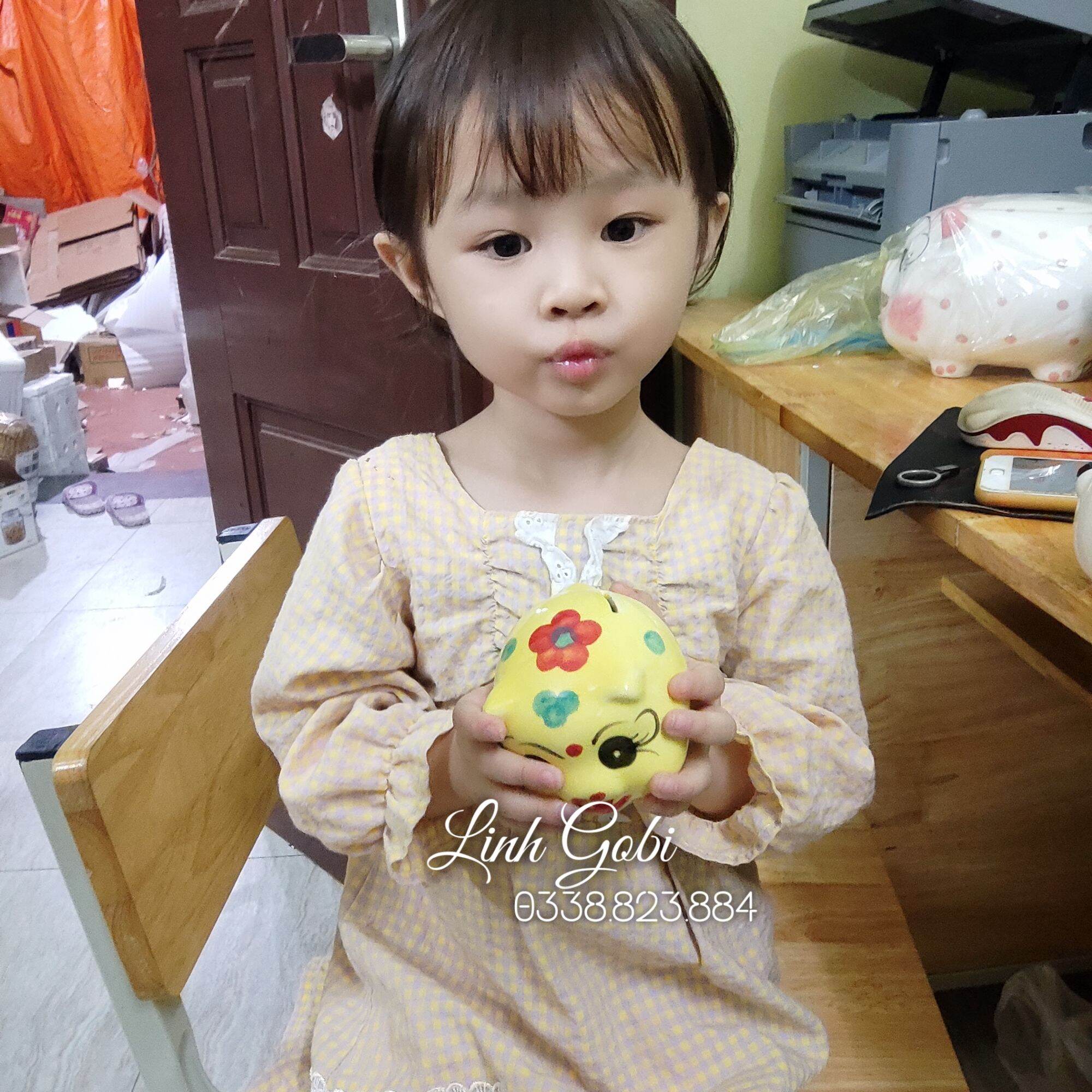 Lợn sứ , heo sứ mini 8cm