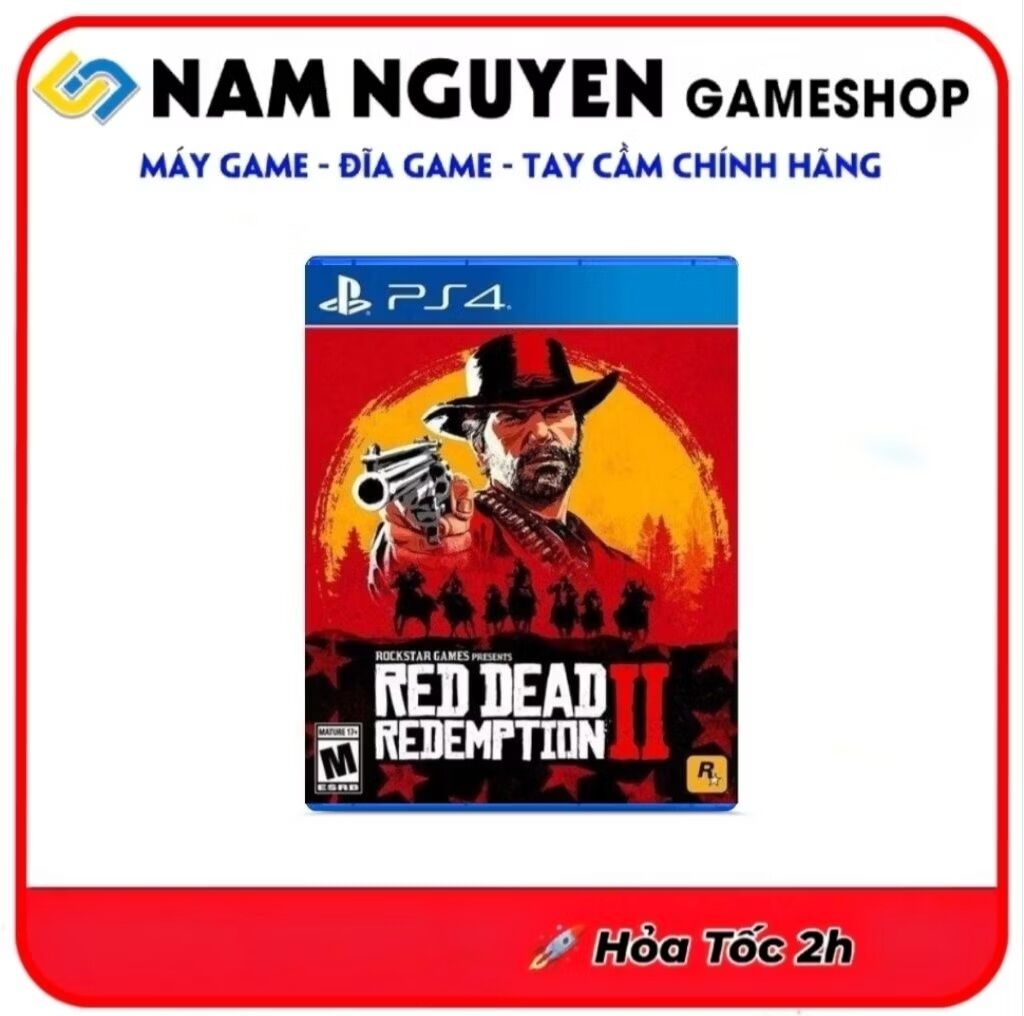  Đĩa Game PS4 | Red Dead 2 Redemption 