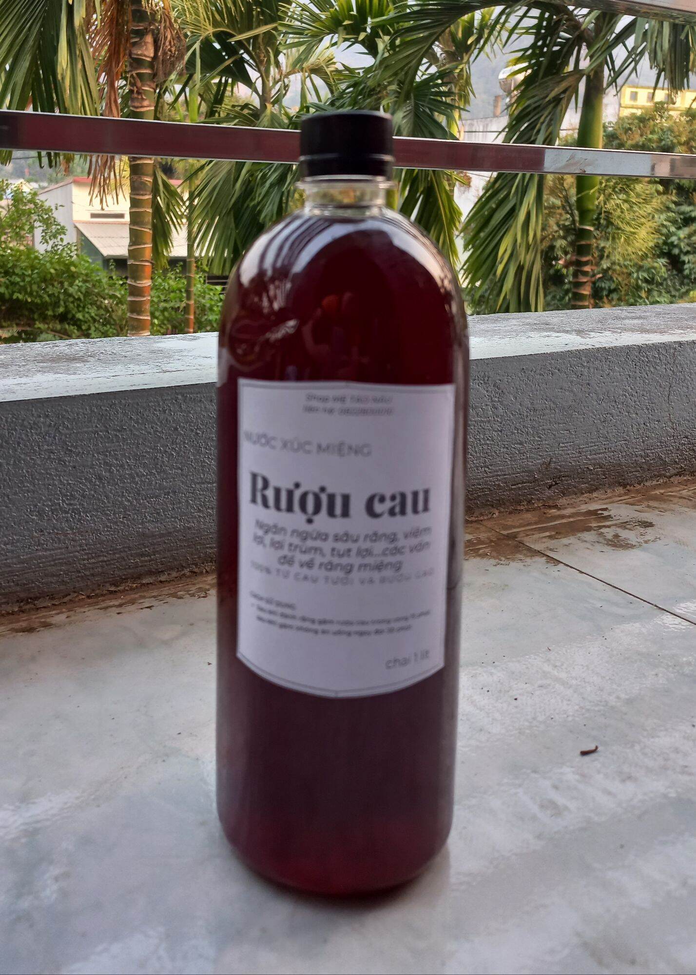 Rượu hạt cau gậm 1 lit chữa sâu răng viêm lợi, lợi tụt, lợi trùm, hôi miệng...