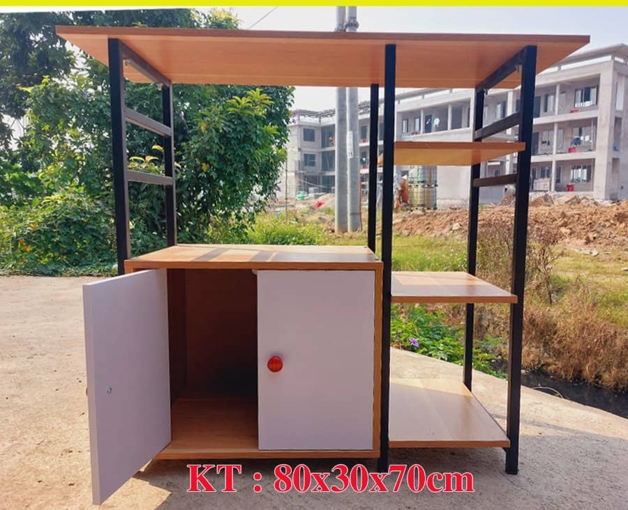 Kệ lò vi sóng có tủ, kệ lò vi sóng