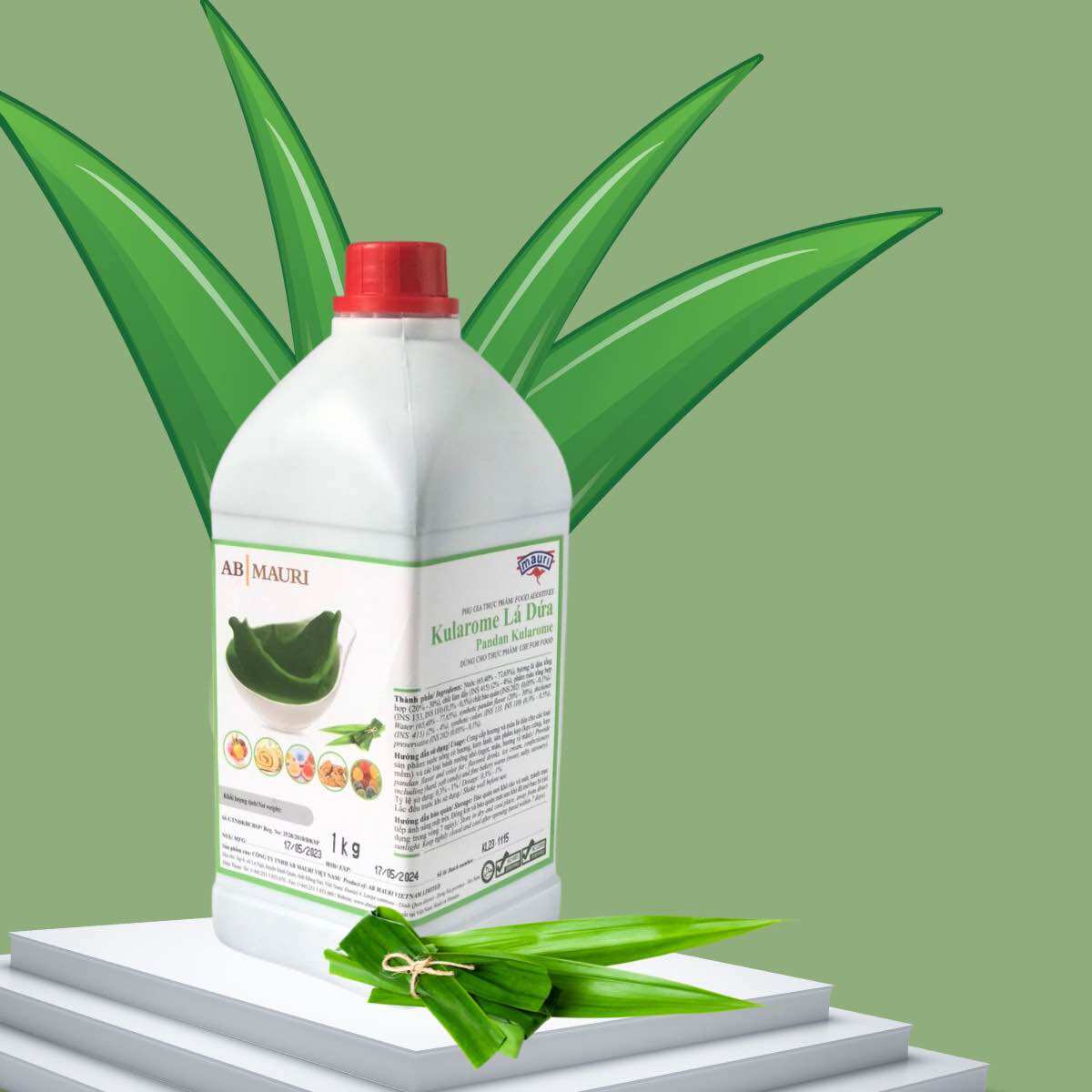 Hương lá dứa mauri 1kg