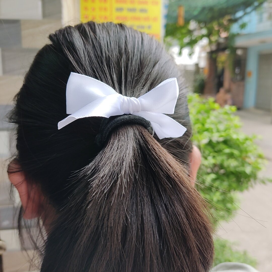 Dây cột tóc, cột tóc hình nơ dễ thương