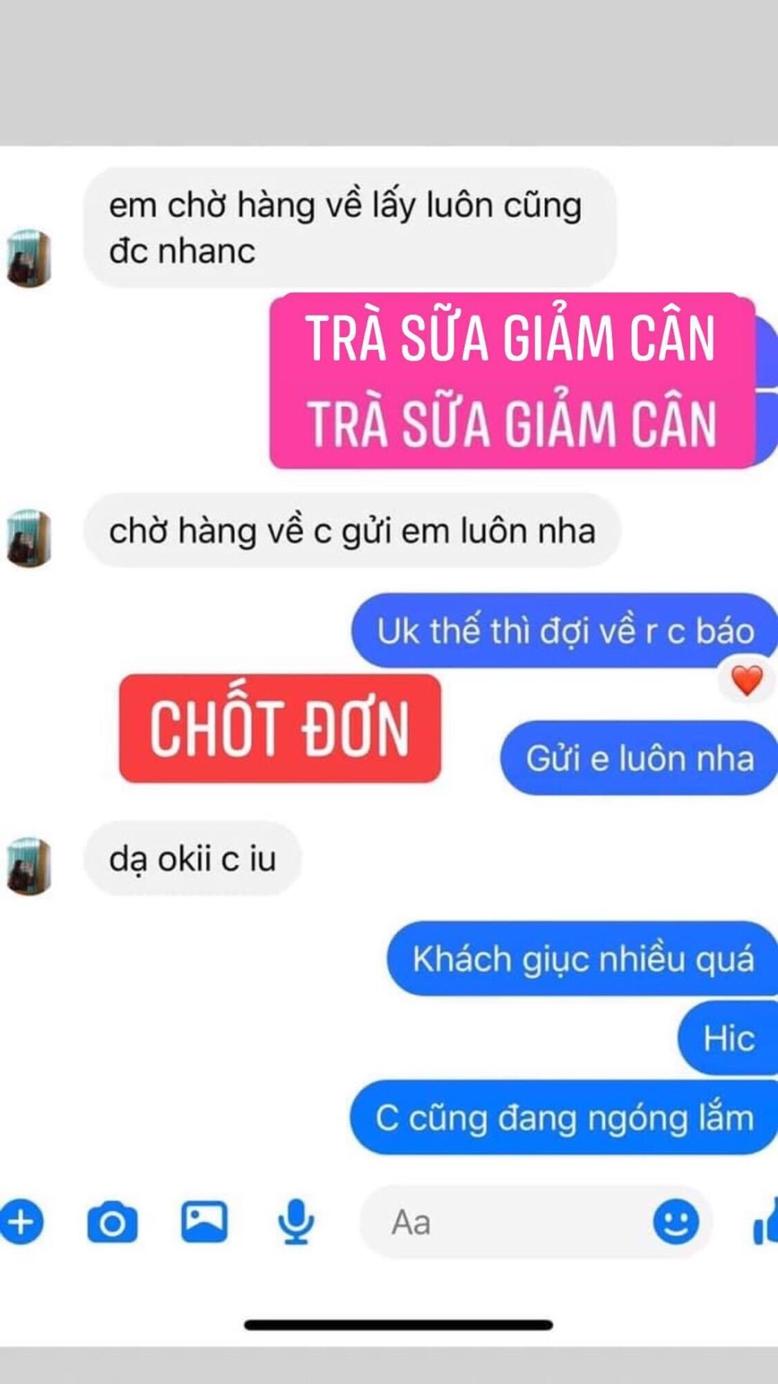 Combo 6 hộp Trà sữa Giảm cân Đan Mạch
