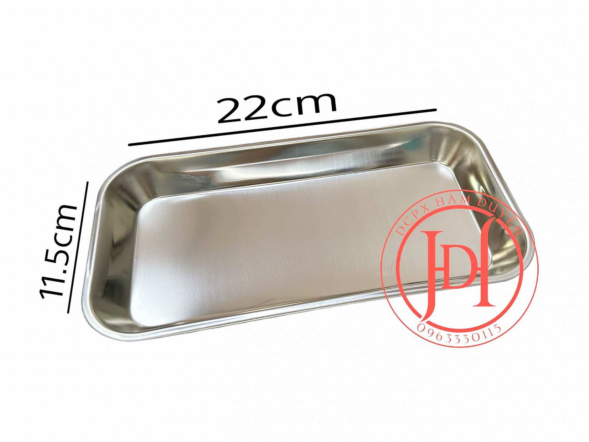 Khay inox chữ nhật