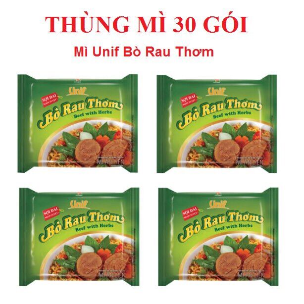 Mì bò rau thơm 15 goi