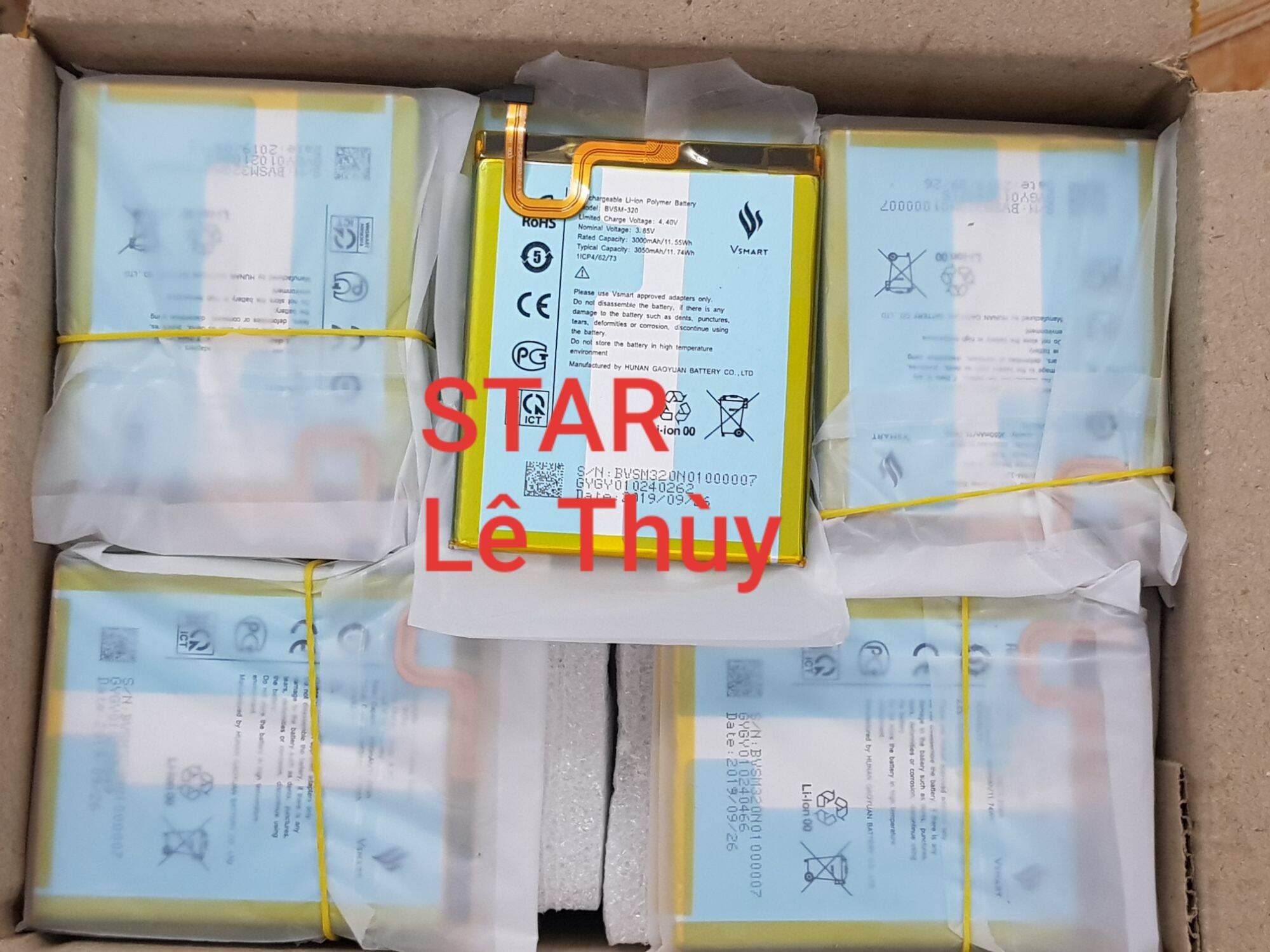 Pin vsmart Star zin chuẩn