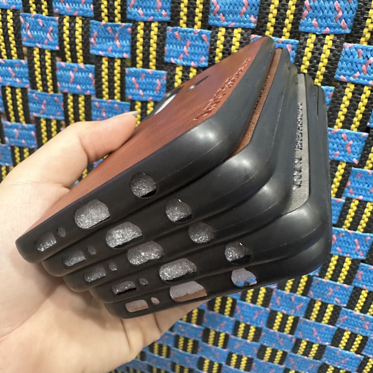 Case ốp lưng Samsung A9 2018 dẻo kiểu da mềm mịn ôm máy