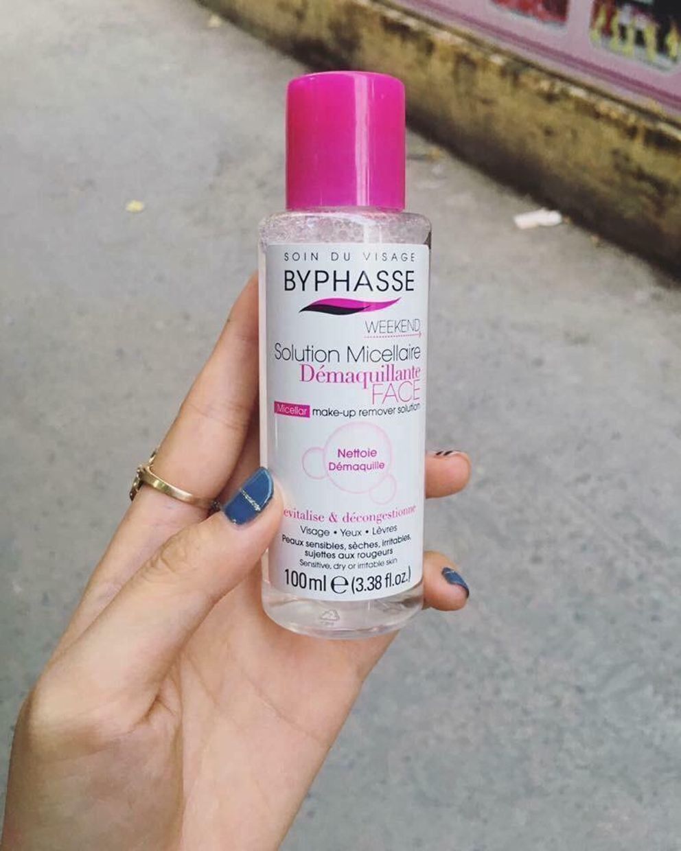 Nước tẩy trang Byphasse micellar make up remover solution 100ml | Vinie.minisize [Minisize-Có sẵn]