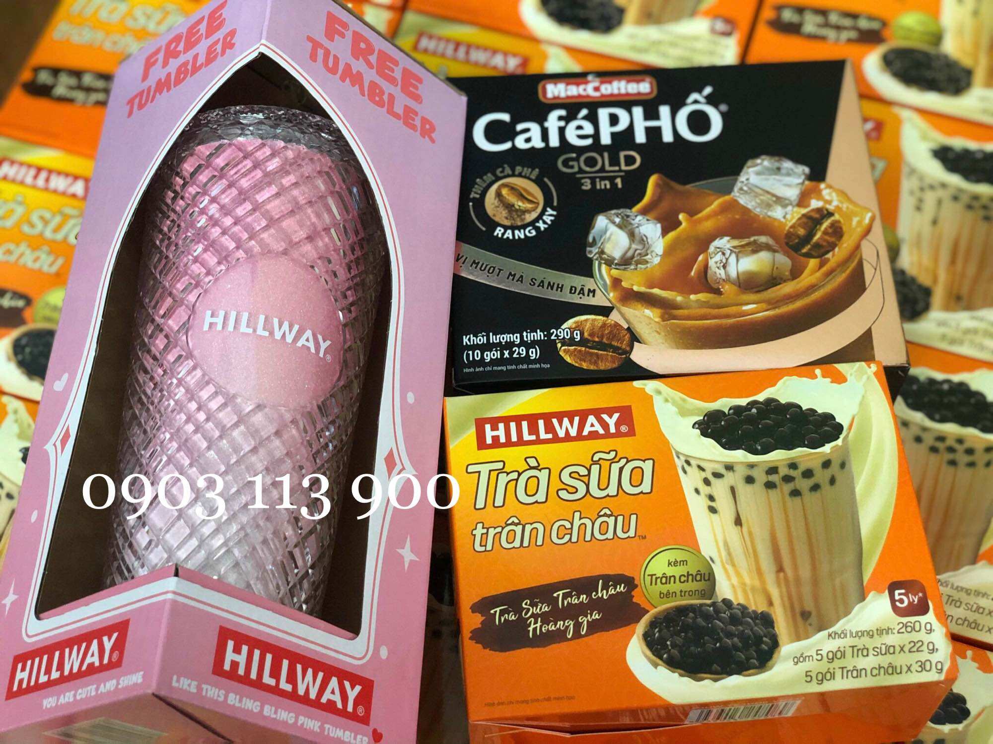 Ly bling bling trà sữa Hillway (chỉ có ly)