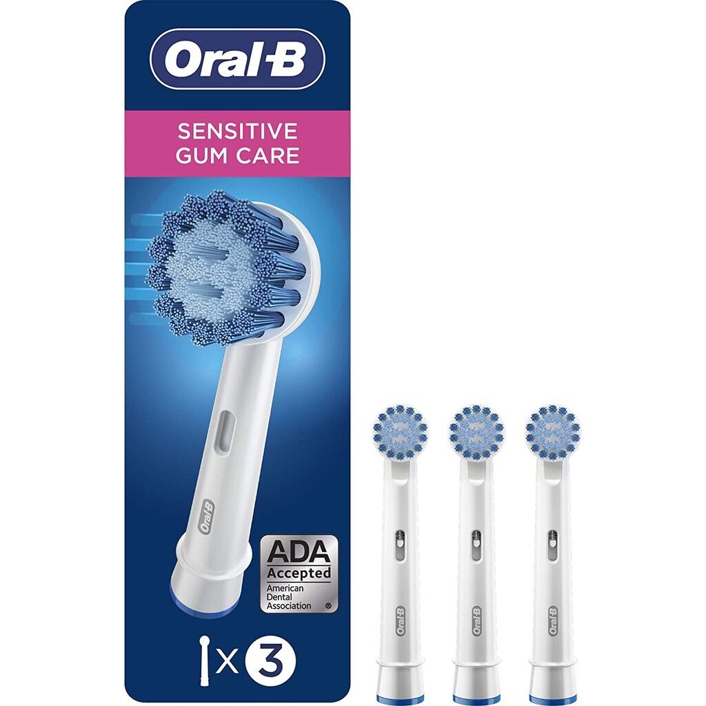 Set 3 đầu bàn chải điện thay thế Oral-B, cho tất cả các dòng bàn chải điện Oral-B