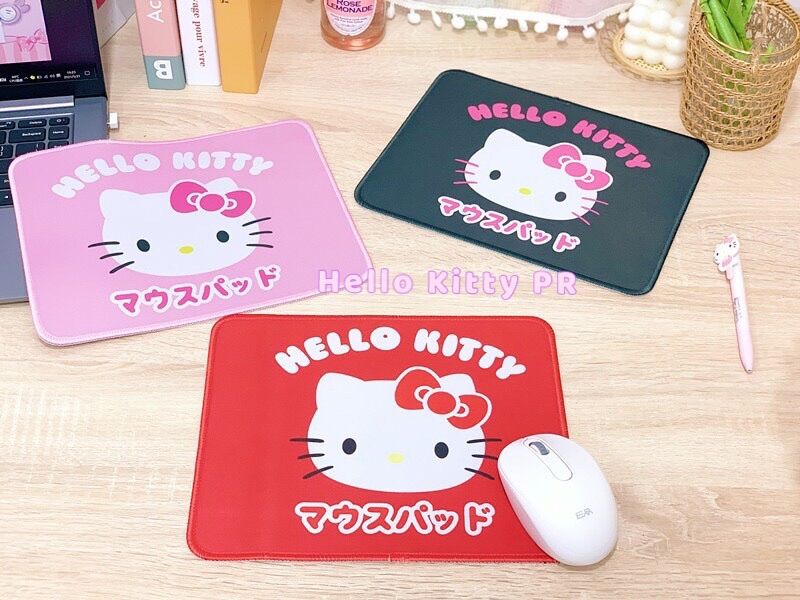 Lót chuột - bàn di chuột Hello Kitty - Doremon Doraemon