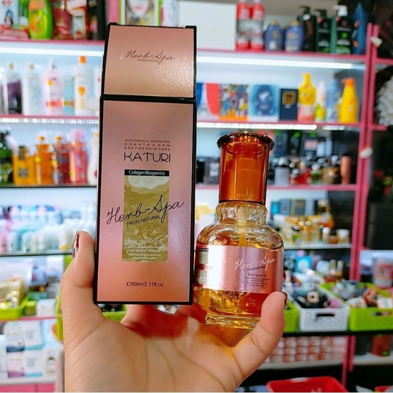tinh dầu dưỡng tóc KATURi collagen