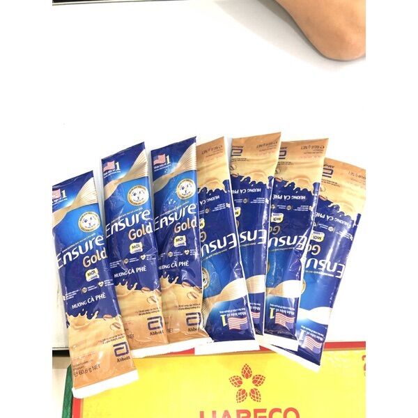 Combo 10 gói ensure vị lúa mạch
