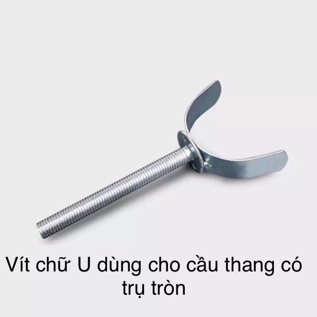 Vít chữ U cho tấm chắn cầu thang có trụ tròn