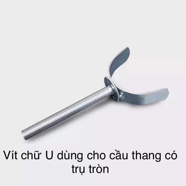 Vít chữ u cho tấm chắn cầu thang có trụ tròn