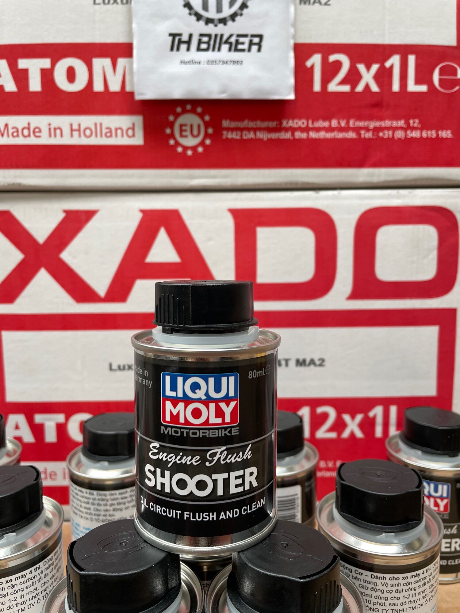 Dung dịch súc động cơ LIQUI MOLY Engine Flush Shooter 80ml